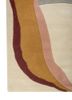 joy gold wool hand tufted Rug - Corner