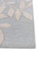 aurelia blue wool hand tufted Rug - Corner