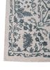 mythos ivory wool and viscose hand tufted Rug - Corner mythos ivory wool and viscose hand tufted Rug - Corner