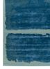 white noise blue wool and viscose hand tufted Rug - Corner white noise blue wool and viscose hand tufted Rug - Corner
