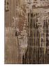 genesis beige and brown wool and viscose hand tufted Rug - Corner
