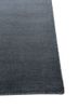 kairos grey and black wool hand knotted Rug - Corner