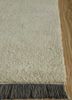 manifest ivory wool hand knotted Rug - Corner manifest ivory wool hand knotted Rug - Corner