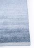 basis blue bamboo silk hand loom Rug - Corner basis blue bamboo silk hand loom Rug - Corner