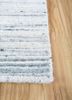 saga ivory wool and viscose hand loom Rug - Corner saga ivory wool and viscose hand loom Rug - Corner