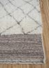 zuri ivory wool hand knotted Rug - Corner zuri ivory wool hand knotted Rug - Corner