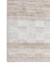 kairos ivory nettle hand knotted Rug - Corner