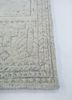 thyme ivory wool hand knotted Rug - Corner