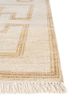 thyme ivory afghan wool hand knotted Rug - Corner thyme ivory afghan wool hand knotted Rug - Corner