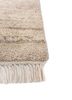 manifest ivory afghan wool hand knotted Rug - Corner