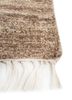 manifest beige and brown afghan wool hand knotted Rug - Corner manifest beige and brown afghan wool hand knotted Rug - Corner