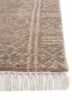 thyme beige and brown afghan wool hand knotted Rug - Corner thyme beige and brown afghan wool hand knotted Rug - Corner