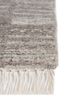 thyme grey and black afghan wool hand knotted Rug - Corner thyme grey and black afghan wool hand knotted Rug - Corner