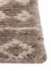 thyme beige and brown afghan wool hand knotted Rug - Corner thyme beige and brown afghan wool hand knotted Rug - Corner