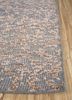 erbe grey and black afghan wool hand knotted Rug - Corner
