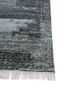 viscaya blue wool hand knotted Rug - Corner