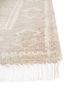 thyme beige and brown wool hand knotted Rug - Corner thyme beige and brown wool hand knotted Rug - Corner