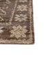 thyme beige and brown wool hand knotted Rug - Corner thyme beige and brown wool hand knotted Rug - Corner