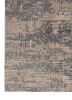 uvenuti beige and brown wool and bamboo silk hand knotted Rug - Corner