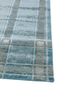 blythe blue wool and bamboo silk hand knotted Rug - Corner blythe blue wool and bamboo silk hand knotted Rug - Corner