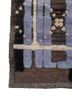 exposed spine beige and brown wool and bamboo silk hand knotted WALL ART & TAPESTRY - Corner exposed spine beige and brown wool and bamboo silk hand knotted WALL ART & TAPESTRY - Corner
