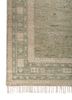 aprezo green wool hand knotted Rug - Corner aprezo green wool hand knotted Rug - Corner