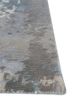 entropy grey and black wool and bamboo silk hand knotted Rug - Corner entropy grey and black wool and bamboo silk hand knotted Rug - Corner