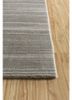 manifest grey and black wool and bamboo silk hand knotted Rug - Corner manifest grey and black wool and bamboo silk hand knotted Rug - Corner