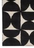 aprezo grey and black wool hand knotted Rug - Corner aprezo grey and black wool hand knotted Rug - Corner