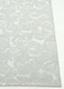 pansy grey and black wool and bamboo silk hand knotted Rug - Corner pansy grey and black wool and bamboo silk hand knotted Rug - Corner