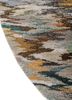 manchaha grey and black wool and bamboo silk hand knotted Rug - Corner