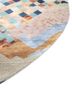 manchaha blue wool and bamboo silk hand knotted Rug - Corner manchaha blue wool and bamboo silk hand knotted Rug - Corner