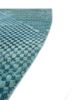 manchaha blue wool and bamboo silk hand knotted Rug - Corner manchaha blue wool and bamboo silk hand knotted Rug - Corner