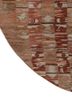 manchaha red and orange wool and bamboo silk hand knotted Rug - Corner manchaha red and orange wool and bamboo silk hand knotted Rug - Corner