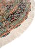 gulmarg pink and purple silk hand knotted Rug - Corner gulmarg pink and purple silk hand knotted Rug - Corner