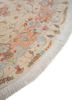 aalam pink and purple wool and silk hand knotted Rug - Corner aalam pink and purple wool and silk hand knotted Rug - Corner