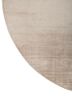 saga beige and brown viscose hand loom Rug - Corner