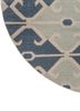 bedouin blue wool flat weaves Rug - Corner bedouin blue wool flat weaves Rug - Corner