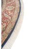 aurora blue wool and silk hand knotted Rug - Corner aurora blue wool and silk hand knotted Rug - Corner