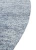 pathways blue wool hand tufted Rug - Corner pathways blue wool hand tufted Rug - Corner