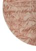 aurelia pink and purple wool and viscose hand tufted Rug - Corner