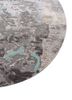 white noise grey and black wool and viscose hand tufted Rug - Corner white noise grey and black wool and viscose hand tufted Rug - Corner