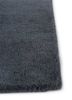 linear blue wool hand tufted Rug - Corner linear blue wool hand tufted Rug - Corner