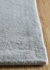 linear grey and black wool hand tufted Rug - Corner linear grey and black wool hand tufted Rug - Corner