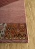 manchaha red and orange wool hand knotted Rug - Corner manchaha red and orange wool hand knotted Rug - Corner