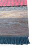 manchaha ivory wool and bamboo silk hand knotted Rug - Corner