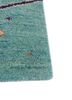 manchaha blue wool and bamboo silk hand knotted Rug - Corner manchaha blue wool and bamboo silk hand knotted Rug - Corner