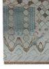 manchaha blue wool and bamboo silk hand knotted Rug - Corner manchaha blue wool and bamboo silk hand knotted Rug - Corner