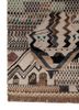 manchaha ivory wool and bamboo silk hand knotted Rug - Corner