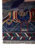 manchaha blue wool and bamboo silk hand knotted Rug - Corner manchaha blue wool and bamboo silk hand knotted Rug - Corner